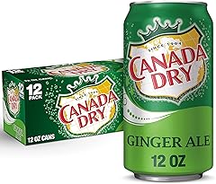 Canada Dry Ginger Ale Soda, 12 fl oz cans (Pack of 12)
