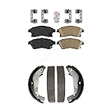Transit Auto Front Rear Ceramic Disc Brake Pads Kit