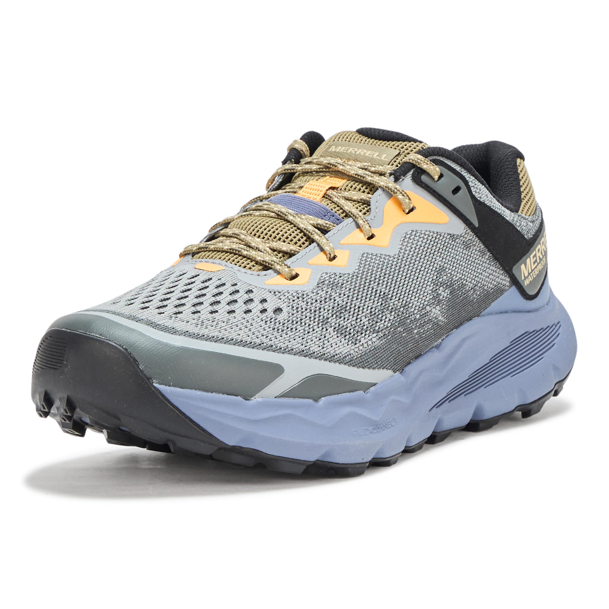 Merrell Men’s Nova 4 Wp Sneaker, Cement, 8.5