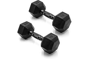 CAP Barbell Coated Dumbbell Weight | Multiple Options Pairs & Sets