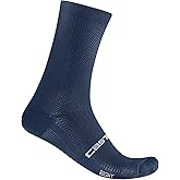 CASTELLI Men’s Espresso 18 Sock, Moisture Wicking Performance Cycling Apparel Sock for Road & Gravel Biking
