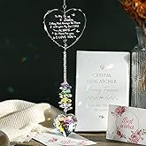 HDCRYSTALGIFTS Sister Gifts Sun Catcher, Crystal Suncatcher for Window Hanging, Rainbow Sun Catchers Indoor Window, Christmas Birthday Gifts for Sisters from Sisters