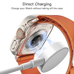 JETech Case with Screen Protector for Apple Watch