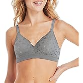 Hanes Womens Perfect Coverage Wireless Seamless T-Shirt Bra, ComfortFlex Fit, Smart Sizes