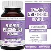 Femositol® Myo-Inositol & D-Chiro Inositol Complex Supplement - Clinically Validated 40:1 Ratio (Vitamin B8)| Hormonal Balance & Healthy Ovarian Function Support (90 Capsules – 30 Servings)