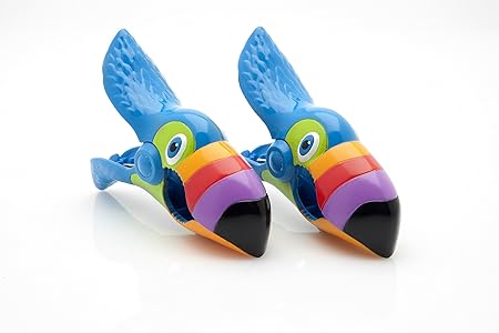 Boca Clips 'Strandtuch Clips Boca/Heringe – Toucans