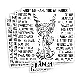 (3Pcs) St Michael Prayer Catholic Archangel Sticker