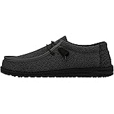 HEYDUDE Wendy Stretch Canvas Women’s Shoes, Women’s Slip-on Loafers, Comfortable & Light-Weight