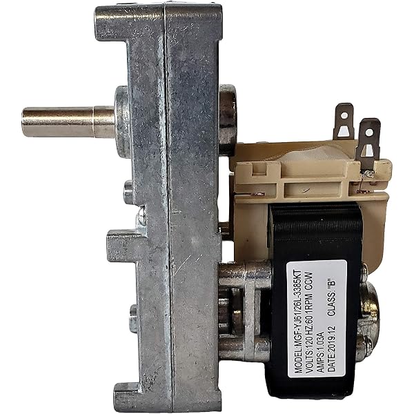 Pellethead Englander Auger Motor Replacement for Pellet Stoves, 1-RPM  Counter Clockwise Top and Bottom Auger Feed Motor - Part Number: PU-047040  - Amazon.com