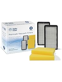 2-Pack - Bissell 1008 Compatible Pre-Motor Foam Filter and Post-Motor Filter for CleanView Vacuums. Replaces Part # 2032663 & 1601502