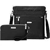 Baggallini womens Go Bagg With Rfid Phone Wristlet