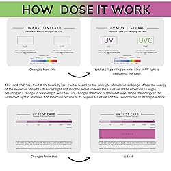 SaiTech IT | UV & UVC Test Card & UV Intensity Test