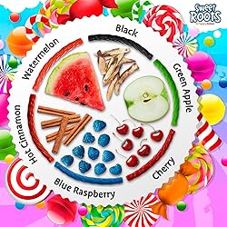 Sweet Roots Blue Raspberry Licorice Twists – 1