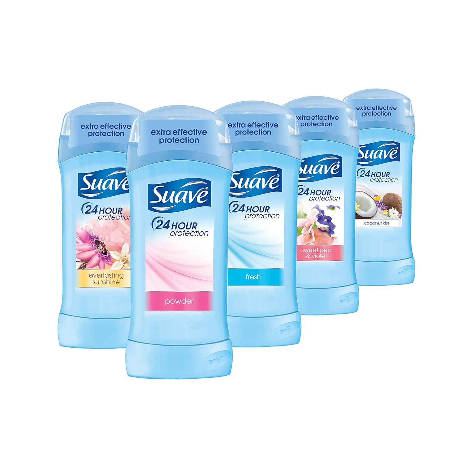Suave Antiperspirant Deodorant, Wild Cherry Blossom 2.6 oz, Twin Pack : Antiperspirant Deodorants : Beauty