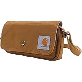Carhartt Crossbody Horizontal Bag, Carries as a Crossbody, Clutch or Waist Pack with Removable Strap