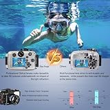 Seafrogs Underwater Camera Housing for Olympus TG-7 195FT 60M Waterproof Case view 4