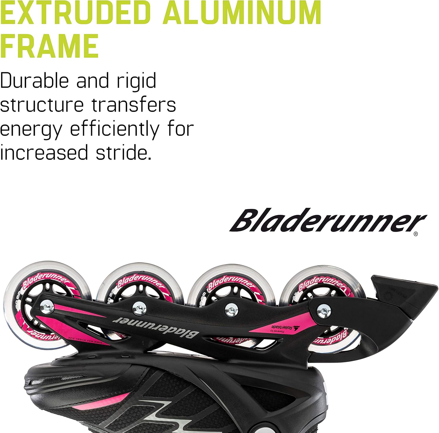 Bladerunner by Rollerblade Advantage Pro XT Women's Adult Fitness Inline Skate, Pink and Black Inline Skates : Sports & Outdoors