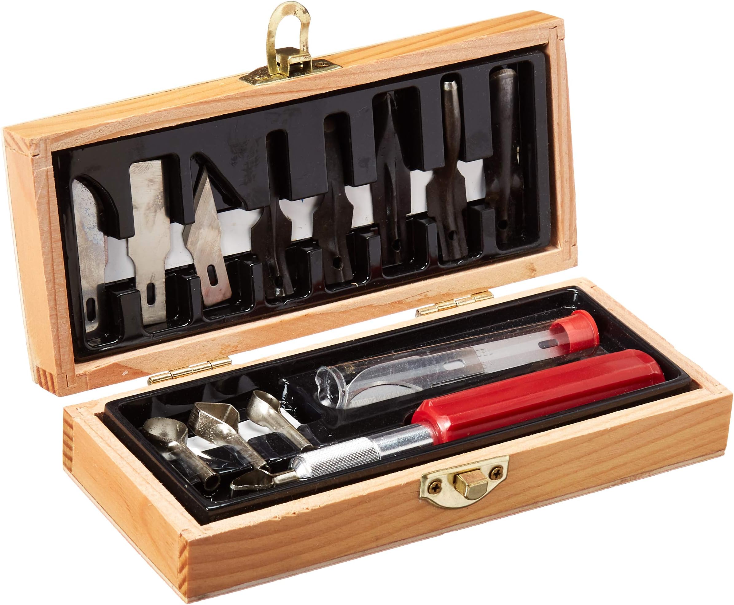 44384 Woodworking Set - Wooden Box