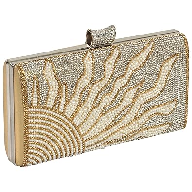 ELEGANT PREMIUM EVENING VELVET CLUTCH BAG WITH ADJUSTABLE SHOULDER CHAIN, SNAP CLOSURE & SMOOTH INNER SATIN (28 CMS X 18 CMS)