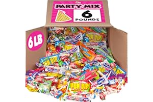 A GREAT SURPRISE Candy Bulk Assortment - 6 Pounds - Candies Filler - Birthday Pinata Stuffers - Individually Wrapped - Bulk Candy for Gifting