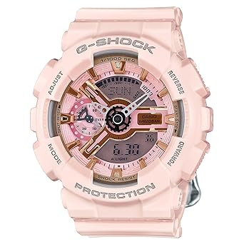 rose gold g shock watch