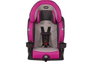 Evenflo 30712360C Chase Plus 2-In-1 Booster Car Seat (Geneva)