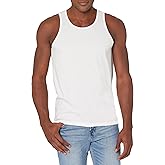 Organic Signatures Men Crewneck Undershirts Soft 100% Cotton Tank Tops Pack of 3