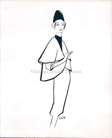 Amazoncom Vintage Photos 1959 Photo Le Rouge Beautiful