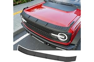 xipoqix Hood Deflector Compatible with 2021-2025 Ford Bronco Hood Shield Protector (Not for Sport) Replacement for 2021-2025 Ford Bronco Accessories