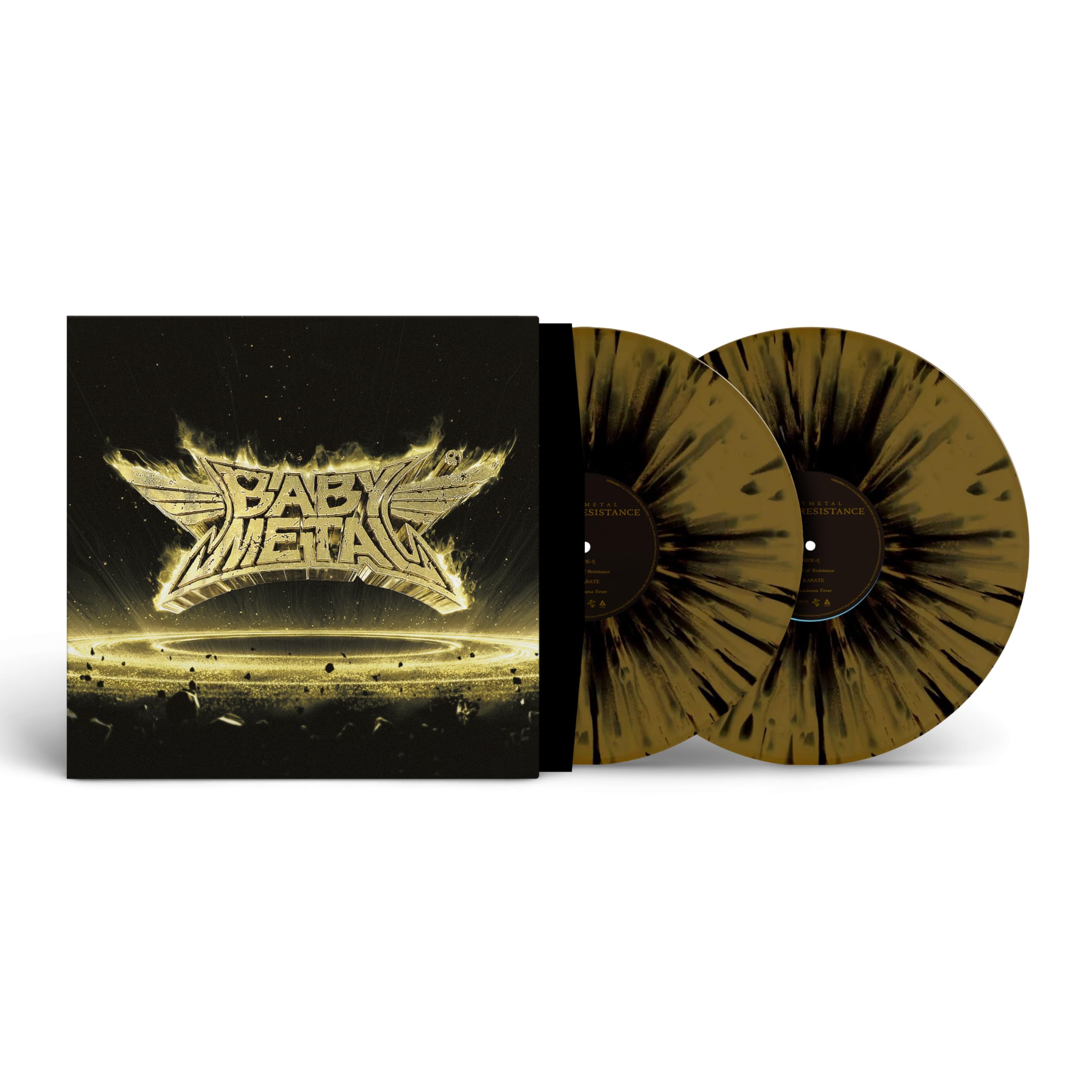 METAL RESISTANCE (GOLD & BLACK SPLATTER VINYL) Image