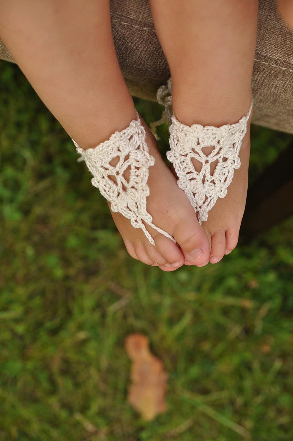 baby footless sandals