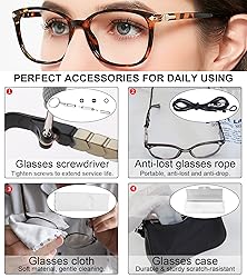 MARE AZZURO Blue Light Blocking Reading Glasses 3.00
