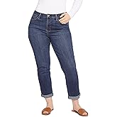 Seven7 Women's Misses High Rise Boyfriend Jean