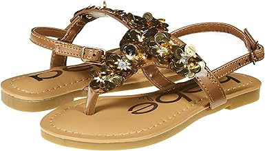 bebe thong sandals