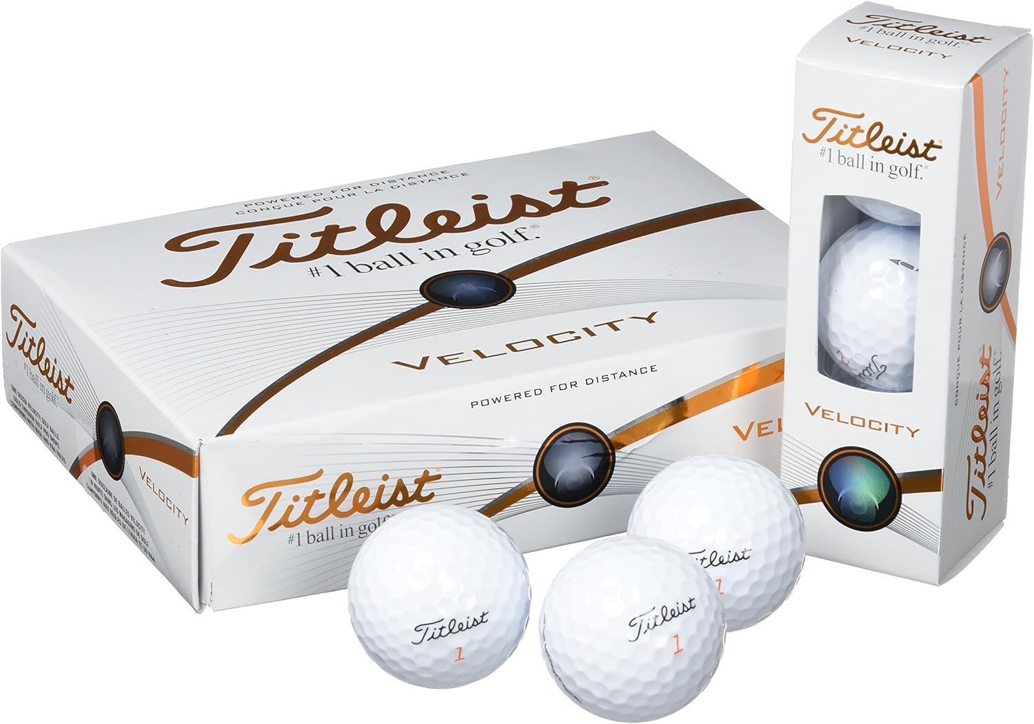 TITLEIST Velocity Standard Golf Balls (Polyurethane) BigaMart