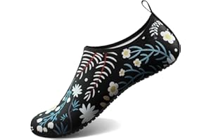 Tanamo Water Shoes for Women Men Quick-Dry Aqua Socks Swim Beach Shoes Barefoot Cruise Essentials Camping Accessories Pool Must Haves Size 7 8 9