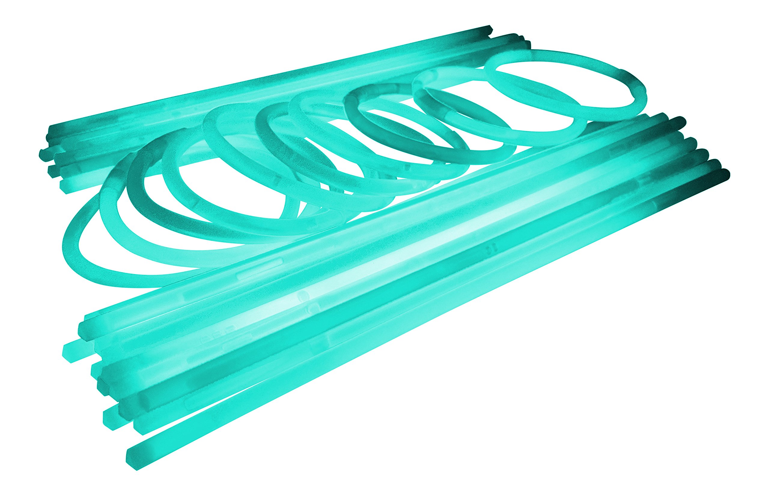 Glowtopia 8 inch Glow Stick Bracelets + Connectors - Premium Glowsticks from (200 Pack, White)