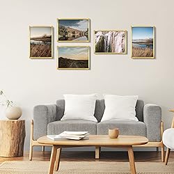 Annecy 10x14 Picture Frame Gold（2 Pack）, 10 x