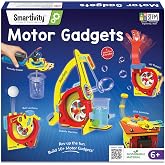 Smartivity 10-in-1 Motor Powered Gadgets Kit for Kids 6-12 | Build 10+ Science Projects - Bubble Launcher, Spinning Toy &amp; More | STEM Kit | Birthday Gift for Boys &amp; Girls