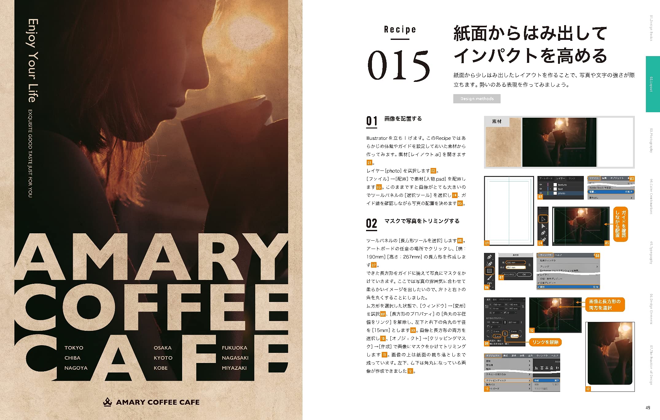 Illustrator Photoshopデザインの作り方 アイデア図鑑 上司ニシグチ 長井 康行 楠田 諭史 森 一機 本 通販 Amazon