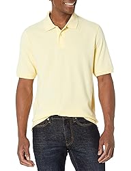 Amazon Essentials Men's Regular-Fit Cotton Pique