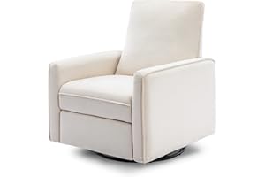 DaVinci Penny Recliner and Swivel Glider in Performance Cream Eco-Weave, Water Repellent & Stain Resistant, CertiPUR-US Certified