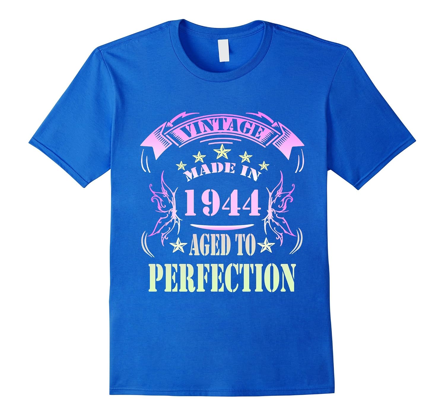 73 Birthday Vintage Made in 1944 Gift ideas Man T shirt-PL – Polozatee display picture 1