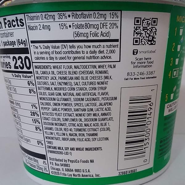 CHEETO MAC ‘N CHEESE CHEESY JALEPENO CUP, 2.29 OZ