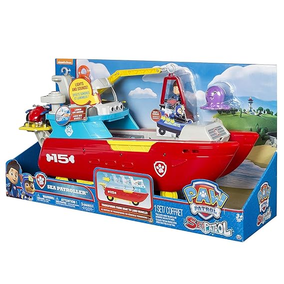 paw patrol sea patroller set
