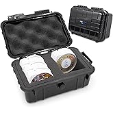 CASEMATIX Hard Shell UMD Disc Case Compatible with PSP 1000, 2000, 3000 &ndash; Rugged Protective Travel Case Holds Up to 20 PSP Games, UMD Cartridges, Shockproof &amp; Waterproof Storage