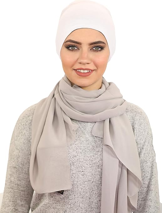 Prien Damen Hijab Mit Niqab - Bequemes Kopftuch Aus Viskose Für Muslimische Frauen