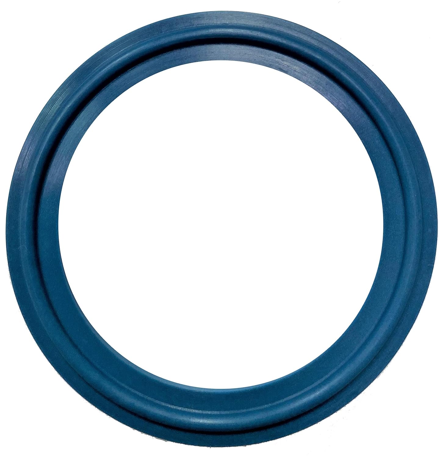 Pack of 5 1Sanitary Metal Detectable TriClamp Blue