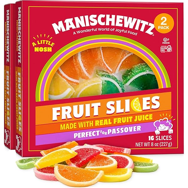 Amazon.com : Savion Fruit Slices Gift Box 6oz (2 Pack) | Kosher