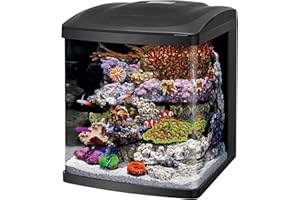 Coralife LED BioCube Aquarium Fish Tank Kit for Saltwater, Marine, Reef or Live Plants, 16 Gallon